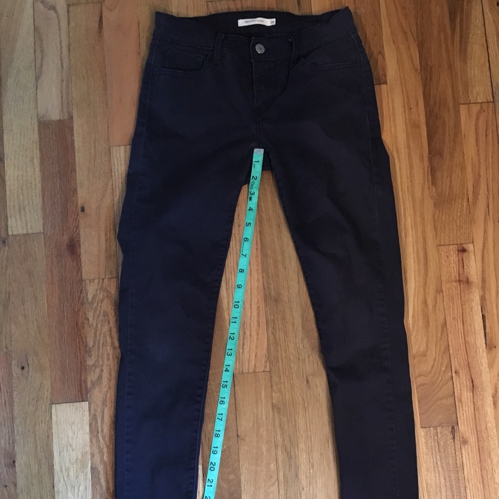 Levi navy 710 super skinny 26 waist 26.5 inseam